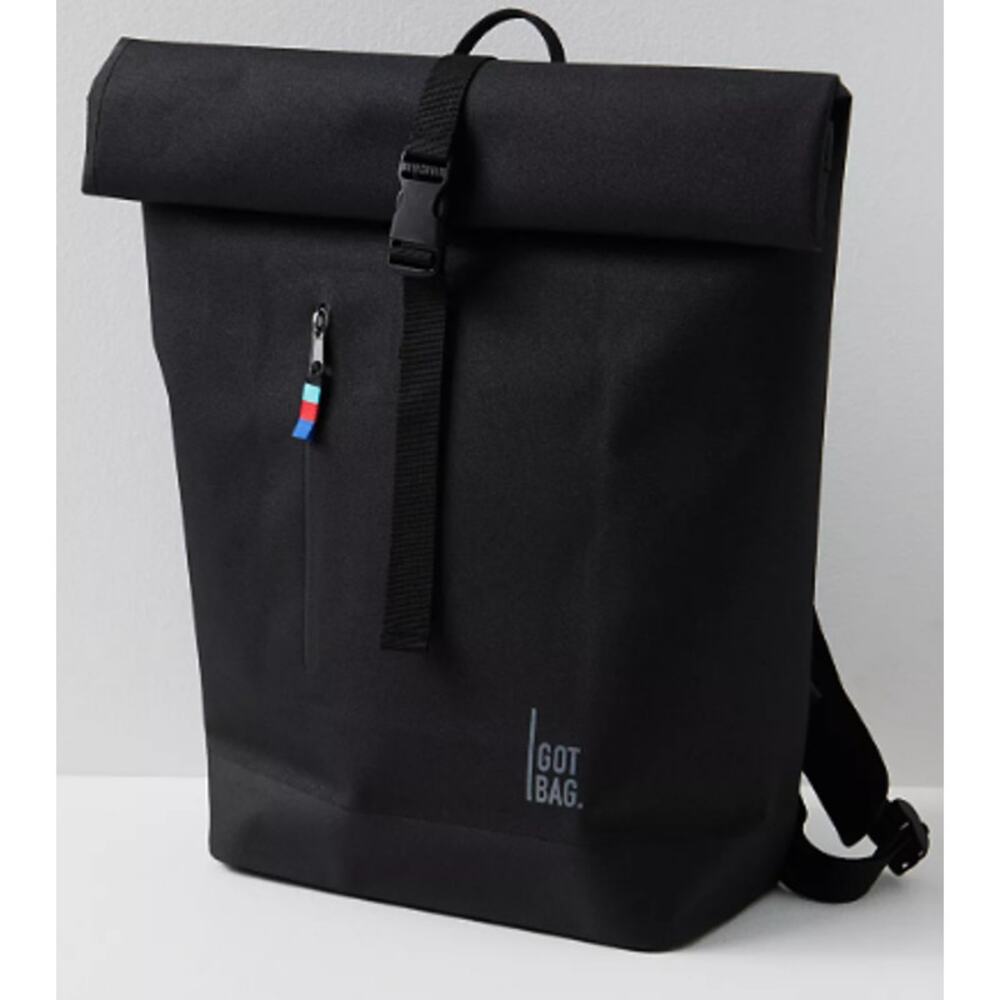 NEW GOT BAG Rolltop Easy Backpack Black Free People Waterproof Gorpcore Luxury